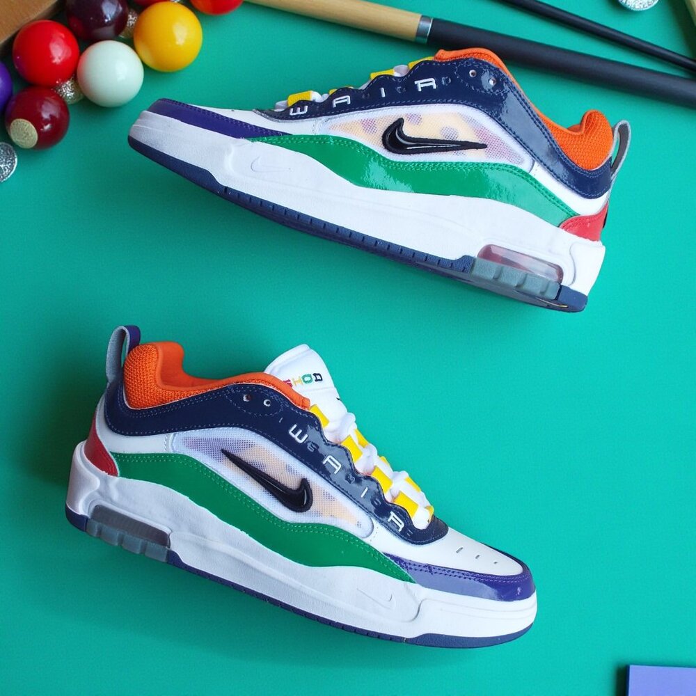 Nike SB Air Max Ishod "Billiards" Premium Shoes / University Red (BRAND NEW)